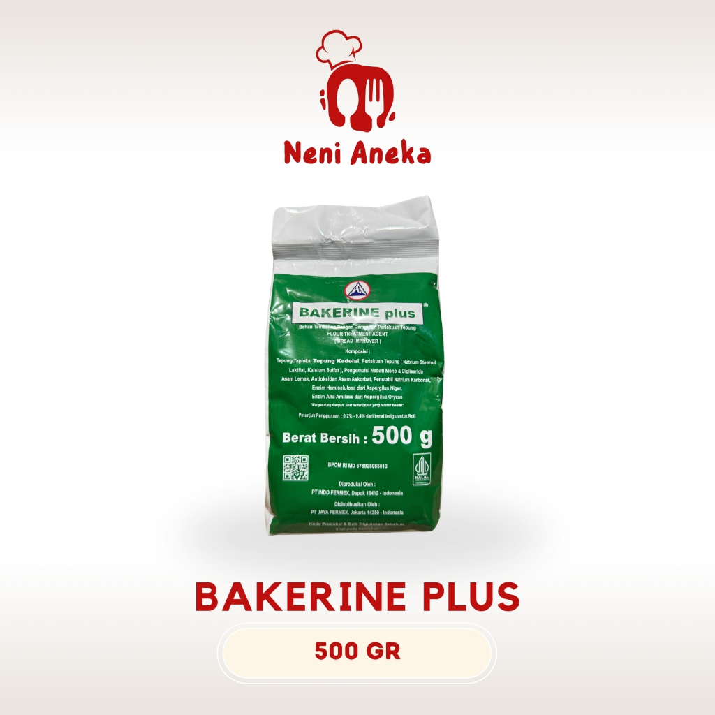 

Bakerine Plus - 500gr / Bakrin Plus / Pelembut Kue 500gr