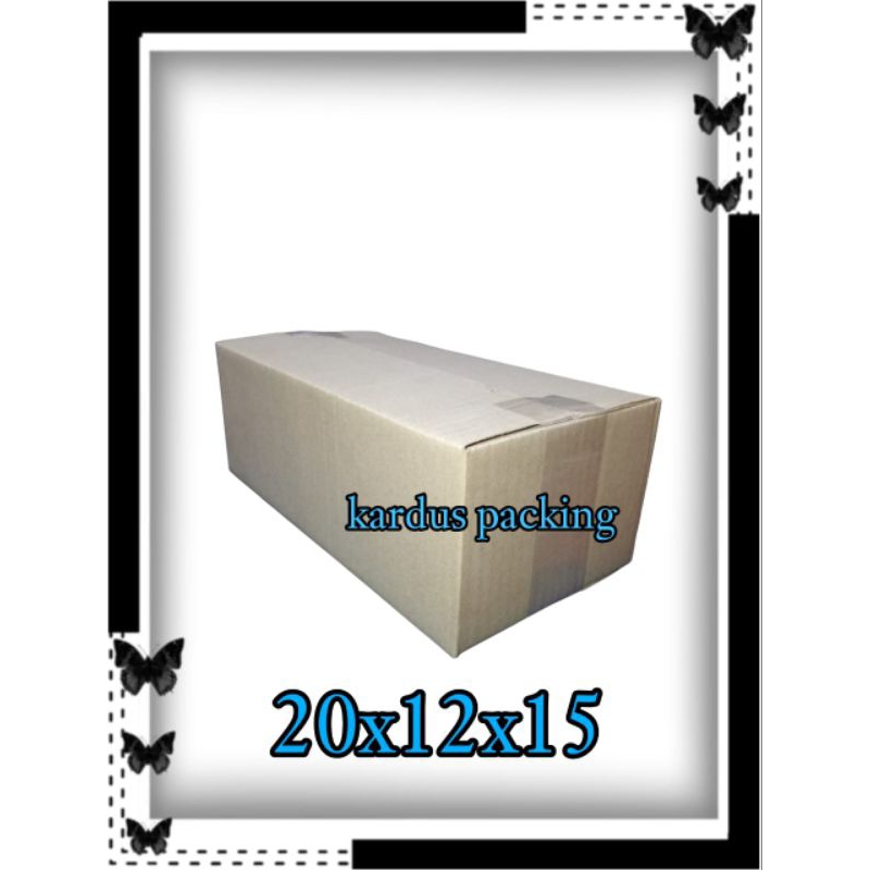 

kardus packing UK 20x12x15 kardus besar kardus kecil