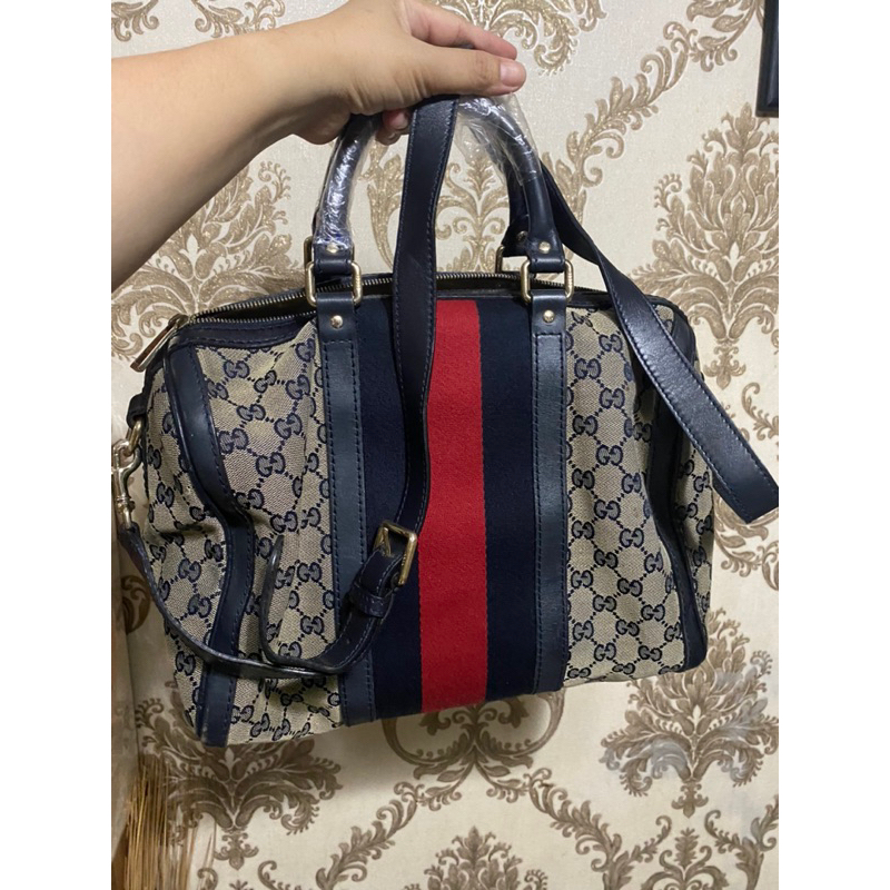 Gucci Boston Navy