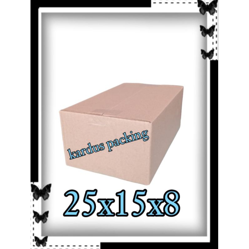 

kardus packing UK 25x15x8 kardus besar kardus kecil