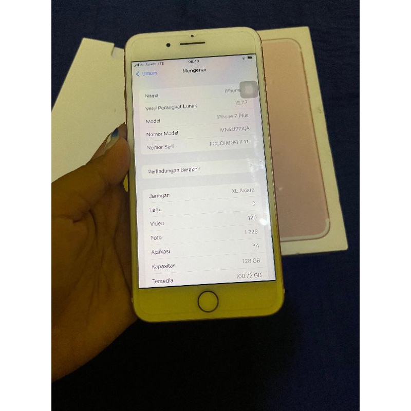 iPhone 7plus 128gb iBox