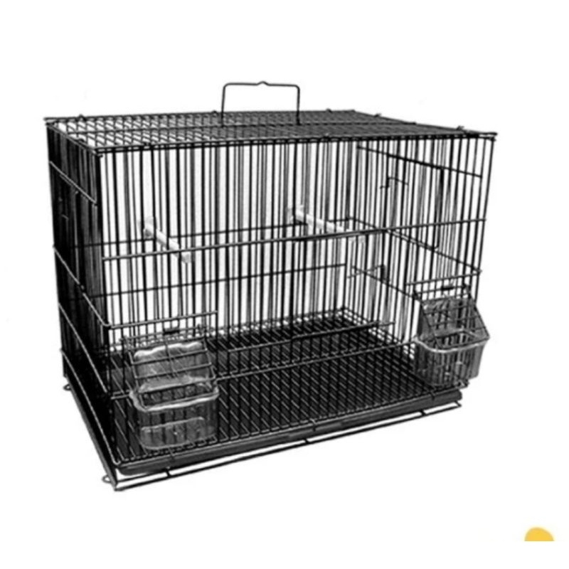 Kandang ternak dan umbaran besi kotak octagon 313 hitam