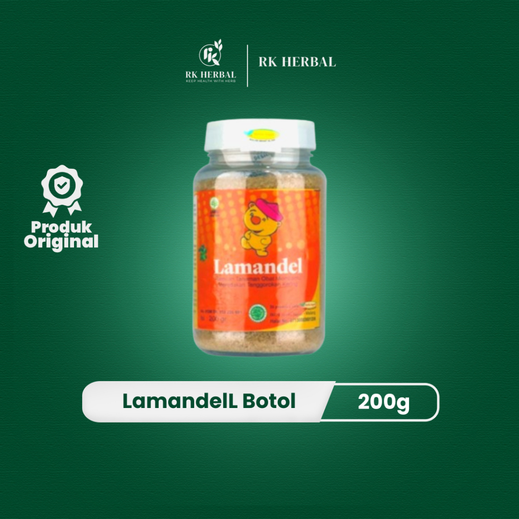 

Lamandel Bubuk Botol Atasi Amandel Paling Ampuh Suplemen Herbal 200gr