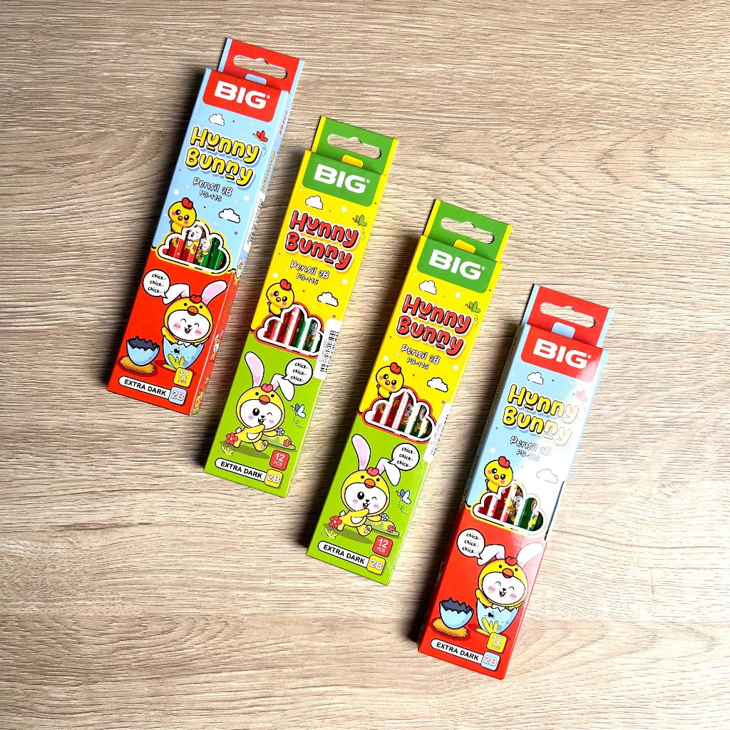 

(PAK) PENSIL BIG 2B PS-115 HUNNY BUNNY / PENSIL 2B BIG