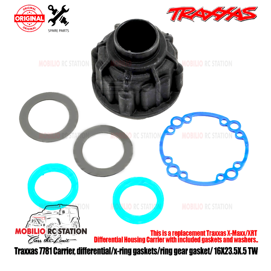 Traxxas #7781 Carrier Differential X-Ring Gaskets Ring for X-Maxx, XRT
