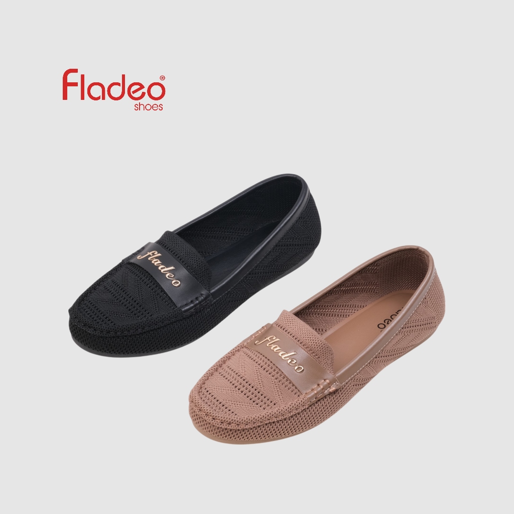 Fladeo A25/LSM339-1BG/Sepatu Moccasin Slip On Wanita [ Moccasin Shoes ]
