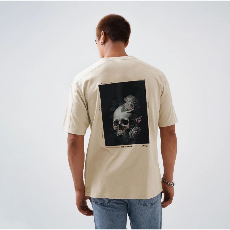 CELCIUS T-SHIRT SCDETO WARNA CREAM
