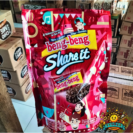 

Beng-Beng Shareit Big Sharepack Bungkus 237,5 g (isi 25 bungkus @ 9,5 g)