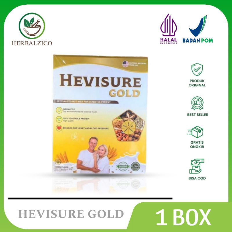 

Hevisure Gold Asli Original Susu Diabetes