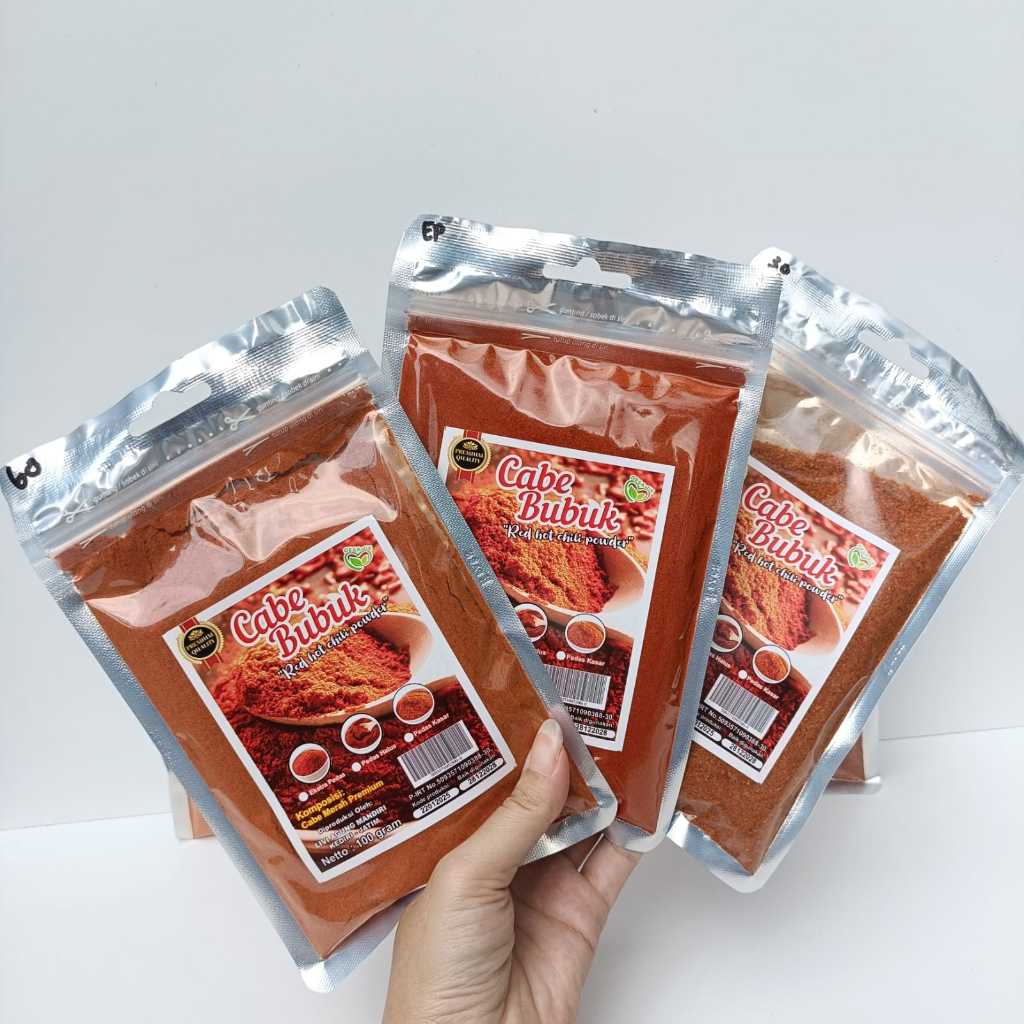

Cabe Bubuk Pedas Hot - 500 Gram | Pedas Halus | Pedas Kasar | Ekstra Pedas