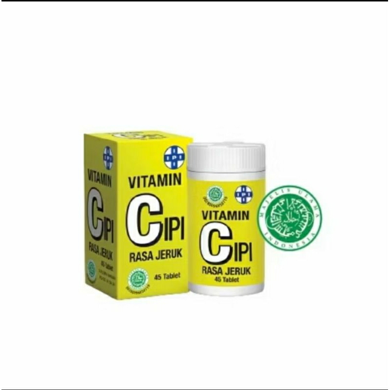 Ipi Vitamin C - Rasa Jeruk 45 tablet [Exp : 10.26]