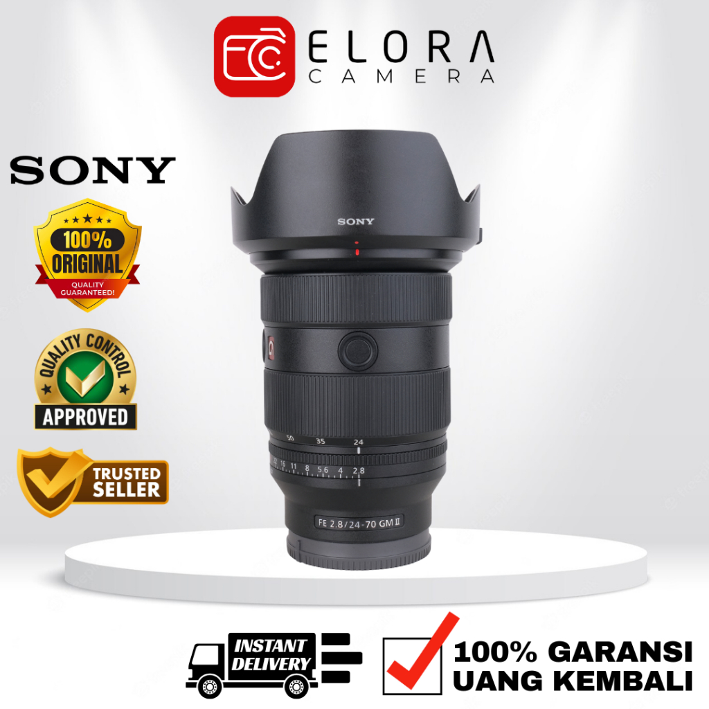 Sony FE 24-70mm F2.8 GM II / Lensa Sony FE 24-70 mm F 2.8 GM II