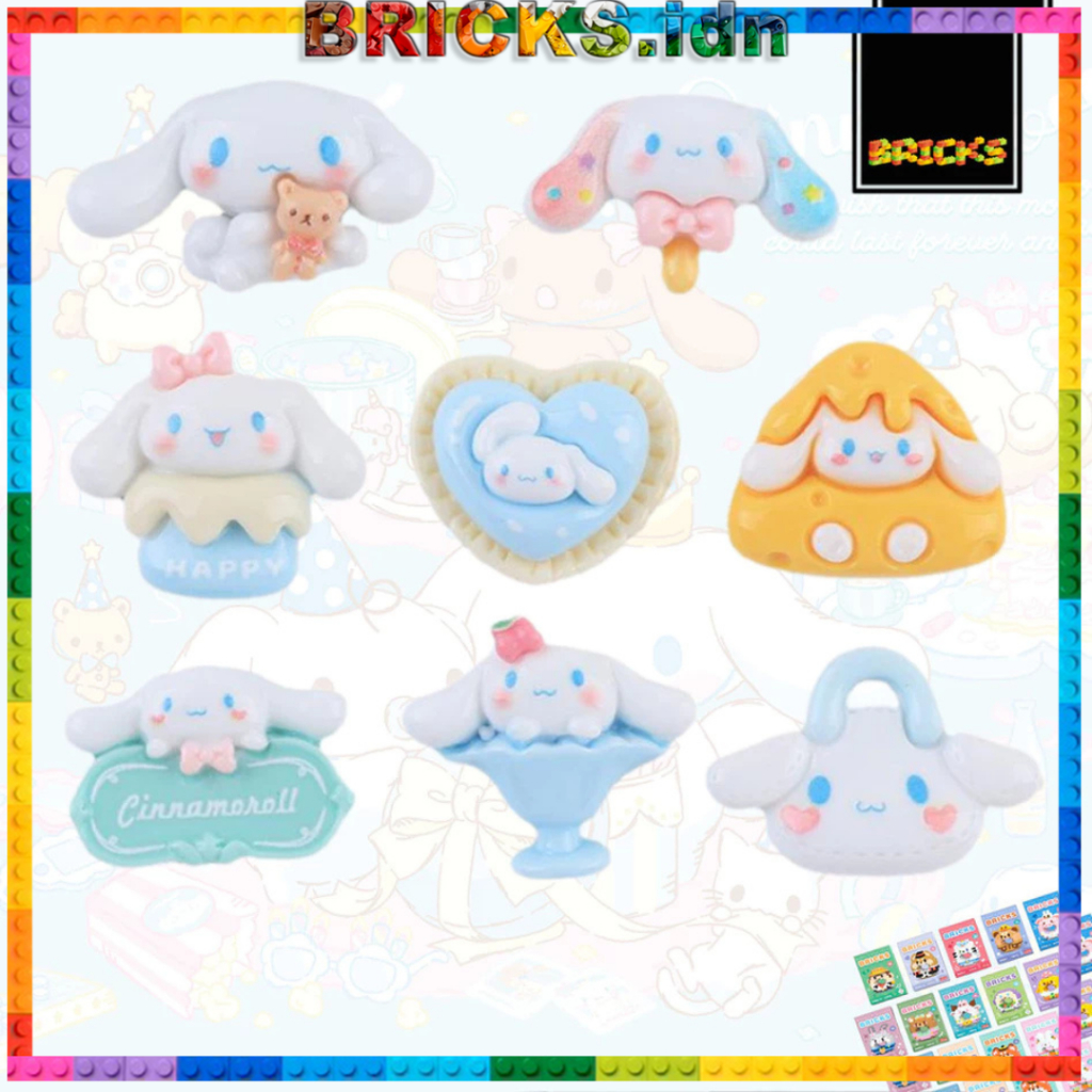 

Stiker 3D Cinnamoroll Resin Clay DIY Botol Minum Motif Free lem Bricks.idn