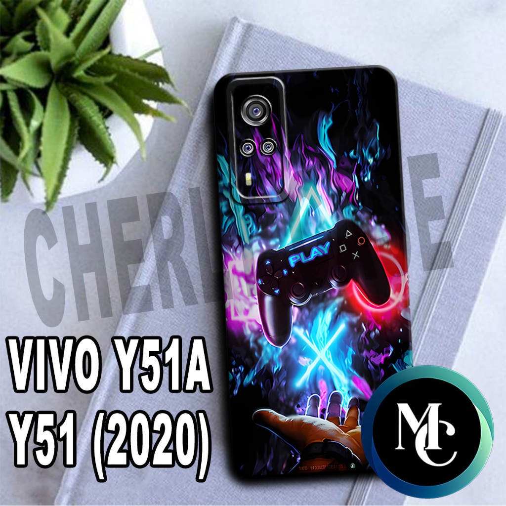 CC19/ Softcase karet lentur untuk VIVO Y51A DAN Y51(2020) /Motif COWOK/case VIVO Y51A/kesing VIVO Y5