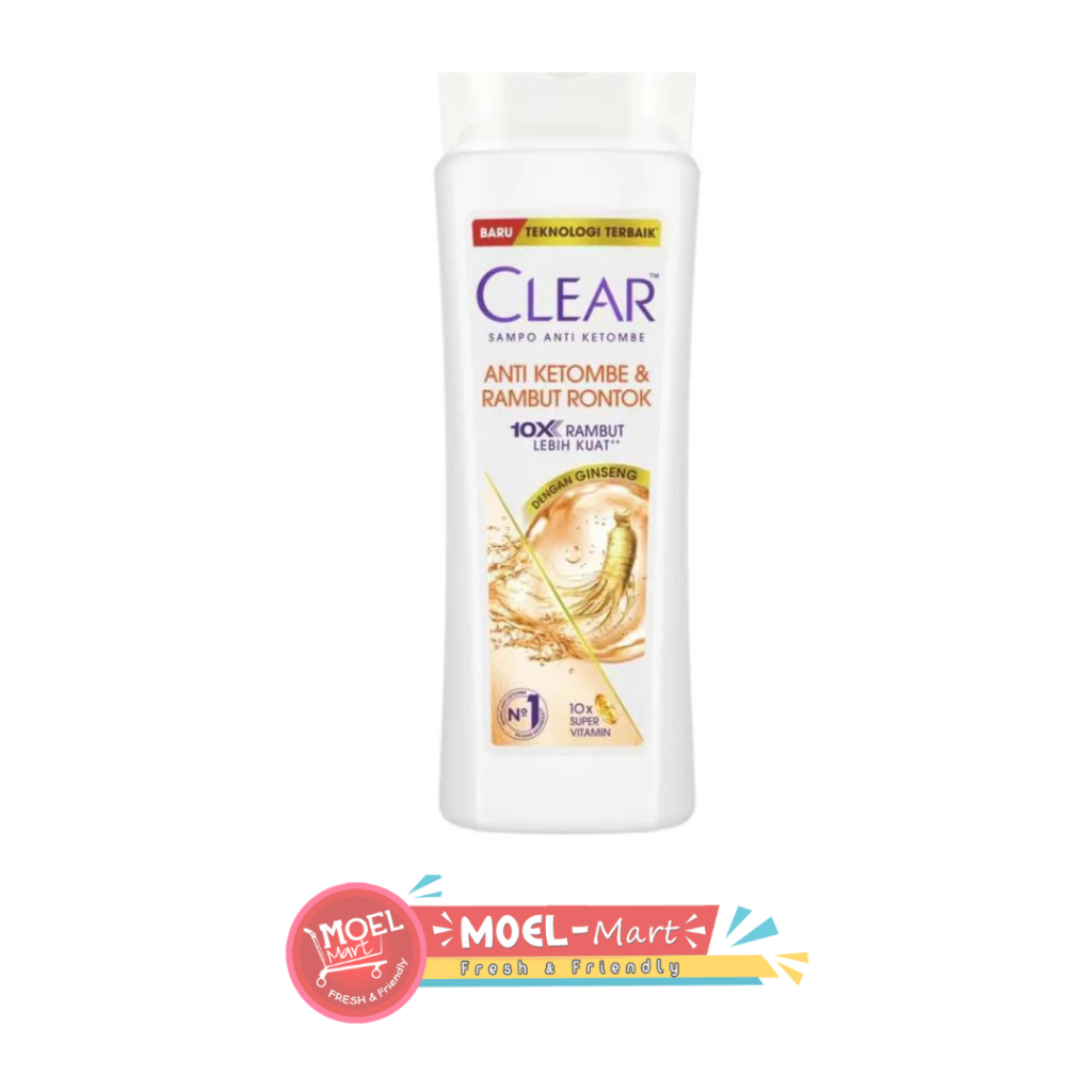 CLEAR SHAMPOO ANTI DANDRUFF & HAIR FALL 160ML