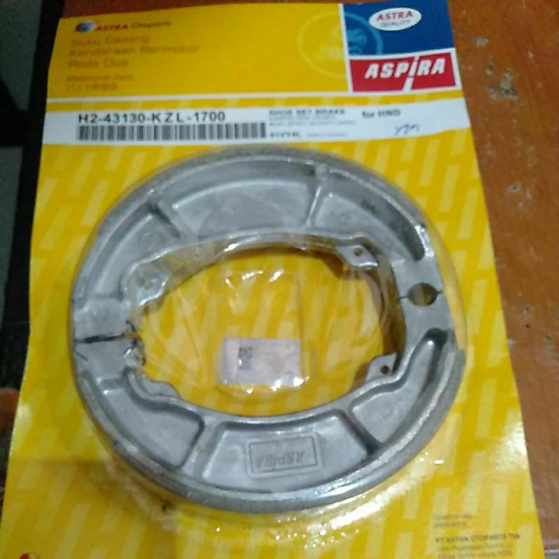 kampas rem tromol Aspira  original Beat ,spacy,scoopy,wario