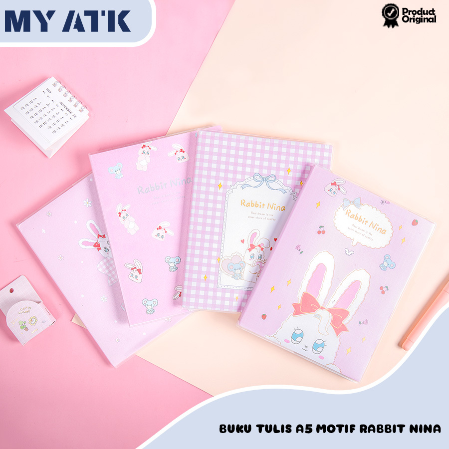 

Buku Tulis Catatan Garis Ukuran B5/ Notebook Basic