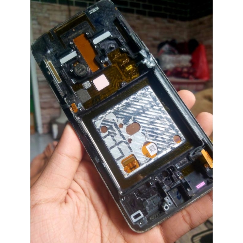 LCD COPOTAN ORIGINAL SAMSUNG A80 MINUS RETAK