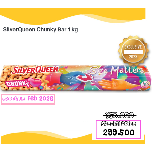 

Silverqueen Chunky Bar 1 kg