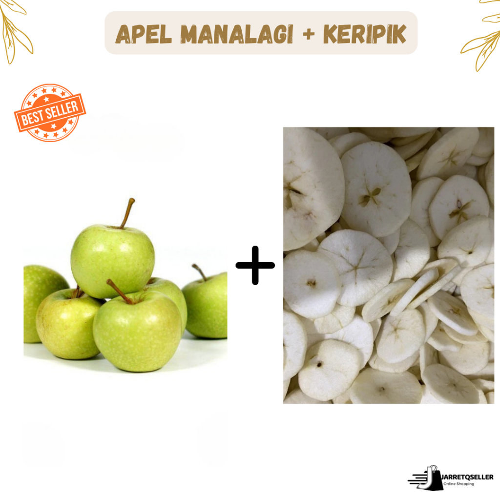 

Paket Apel Batu Malang Manalagi Satu Kilo Dan Kripik Buah Apel 250 Gram | Enak Termurah Satu Paket