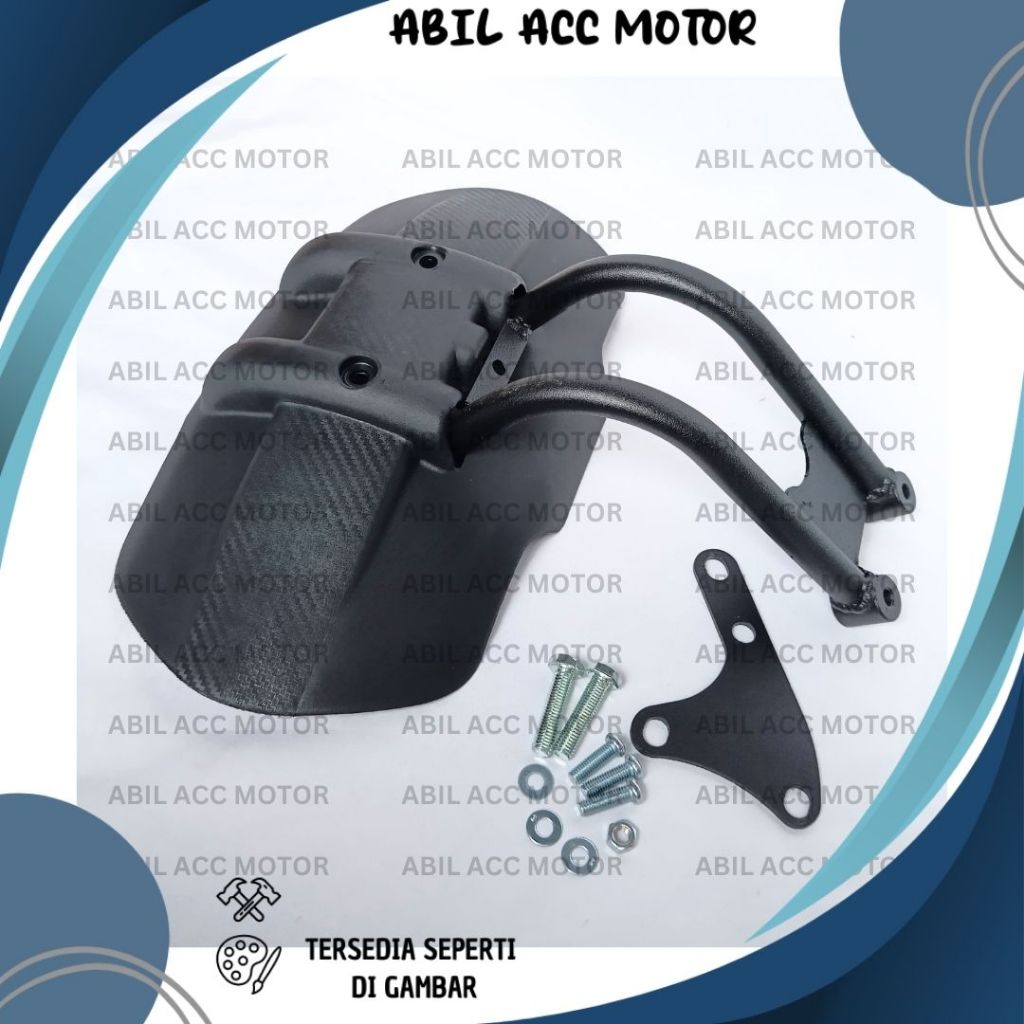 MUDGUARD VARIO 160 ABS CBS MUD GUARD VARIO 160 COVER BAN MOTOR MUDFLAP PENAHAN LUMPUR
