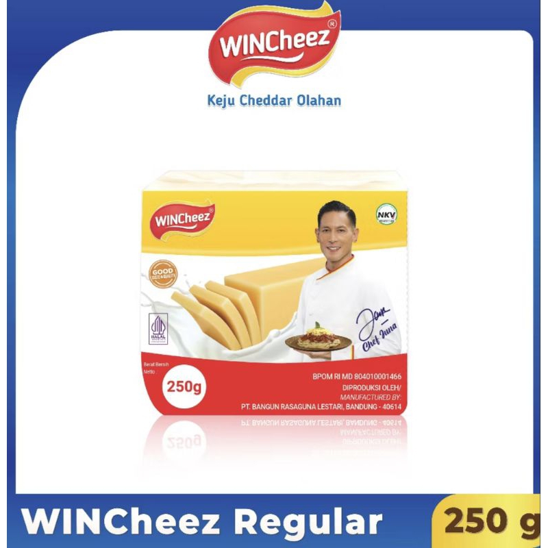 

Whincheez Keju Cheddar Olahan 250g