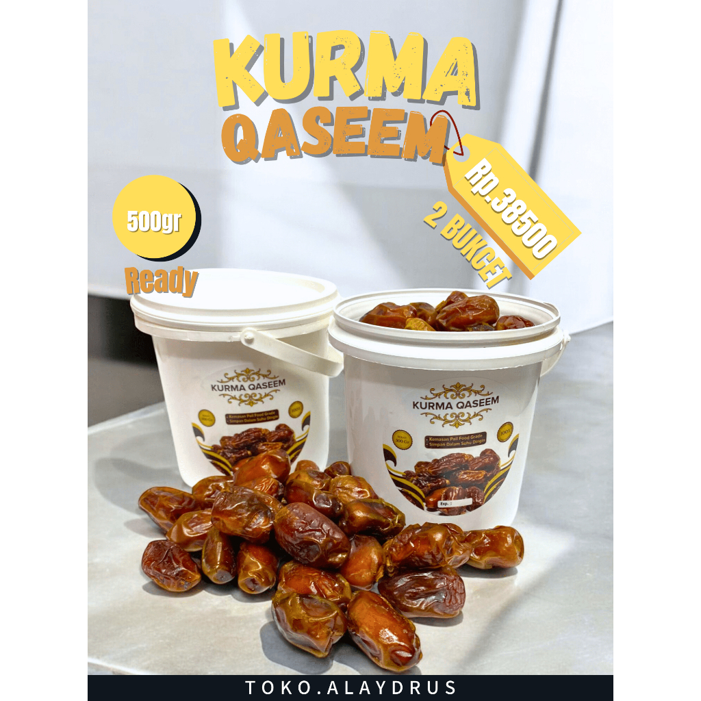 

Promo Kurma Ember Qaseem 500g