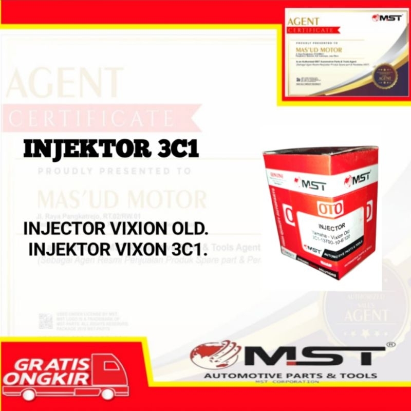INJEKTOR INJECTOR VIXION LAMA OLD. INJEKTOR VIXON 3C1.