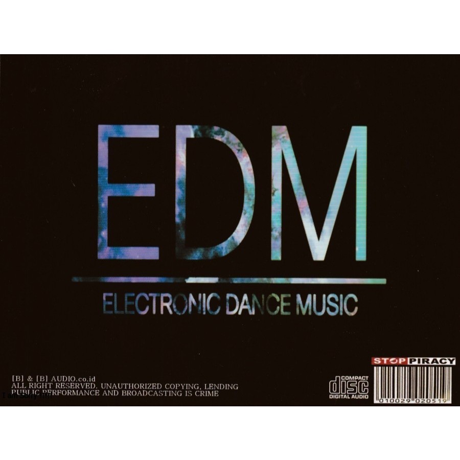 CD MUSIC EDM Electronic Dance Music Album 1
