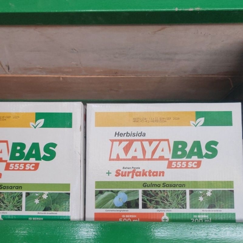 obat pertanian herbisida jagung kayabas 500ml