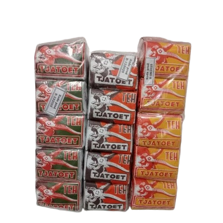 

1 BALL 10 PACK TEH TJATOET 40 GRAM / TEH TANG / TEH POCI / TEH TUBRUK / TEH HIJAU KERING / TEH WANGI