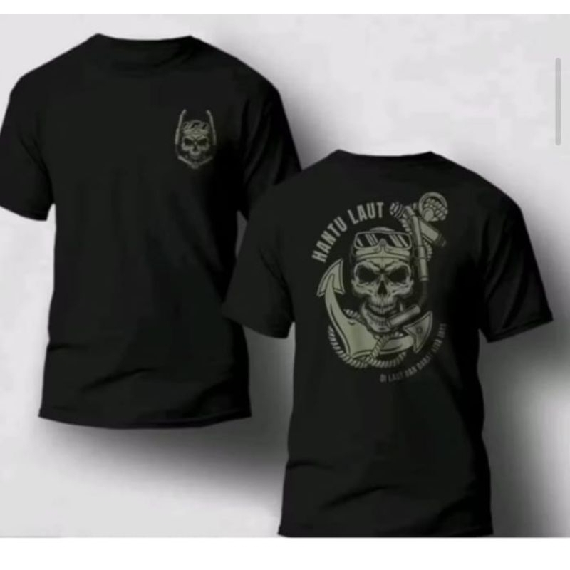 KAOS HANTU LAUT TENGKORAK//TSHIRT NEW