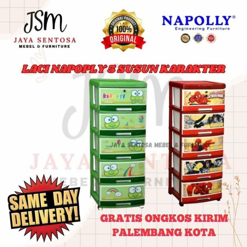 LACI NAPOLLY 5 SUSUN KARAKTER