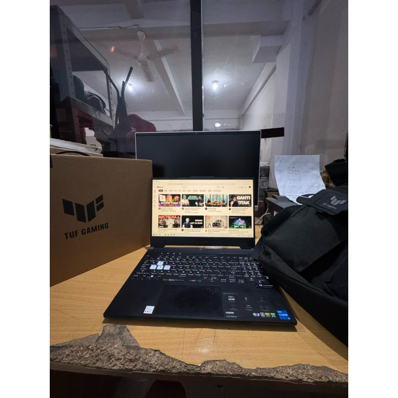 Asus Tuf Dash F15 Intel Core I5 12450H RTX 3050 500GB 16GB