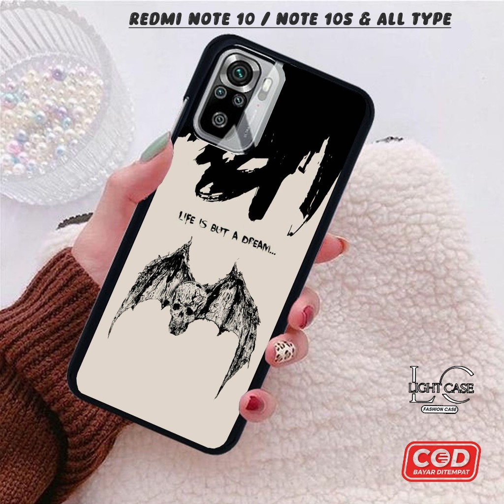 CASE GLOSSY REDMI NOTE 10 / REDMI NOTE 10S dan ALL TYPE SMARTPHONE & ANDROID Bisa request tipe Cassi