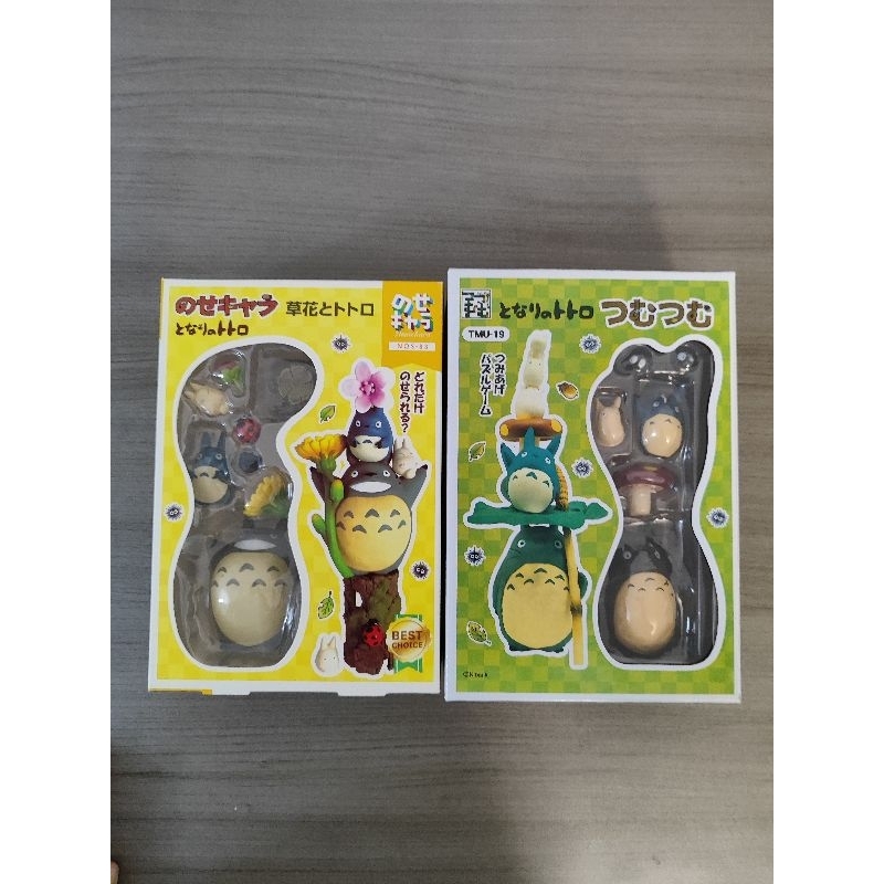 Action Figure Set My Neighbor Totoro FLOWER VERSION - Gibli Totoro Nosechara Assortment Stacking Fig