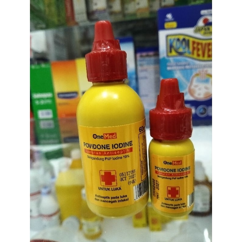 Povidone Iodine 10% Onemed Obat Luka