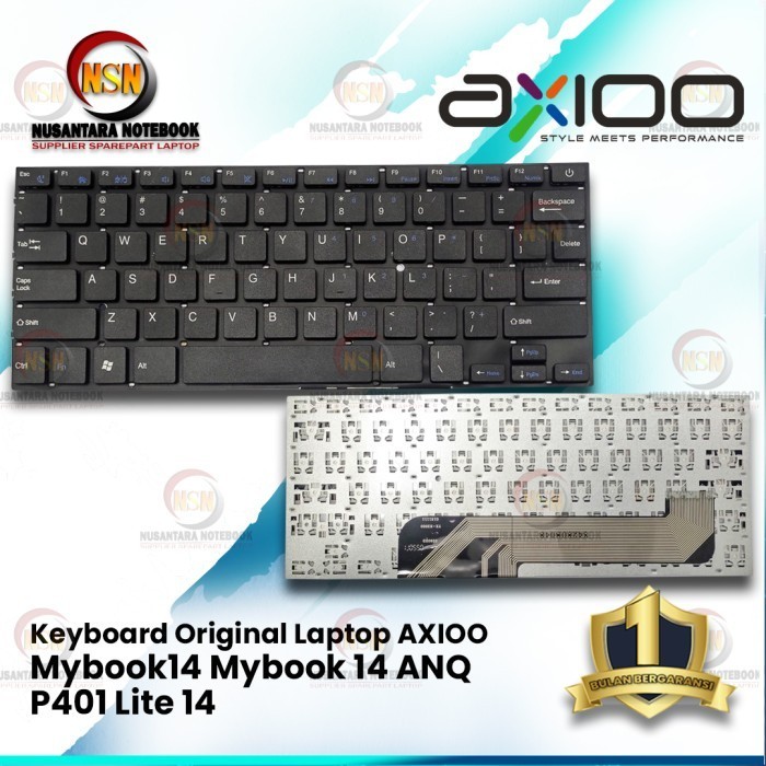 Keyboard Original Axioo Mybook14 Mybook 14 ANQ P401 Lite 14 CW14Q1P