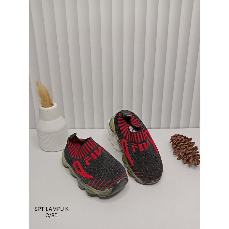 sepatu baby sport /sepatu anak keren/ sepatu anak ukuran 21/ sepatu anak bisa menyala/ SPT Lampu K  