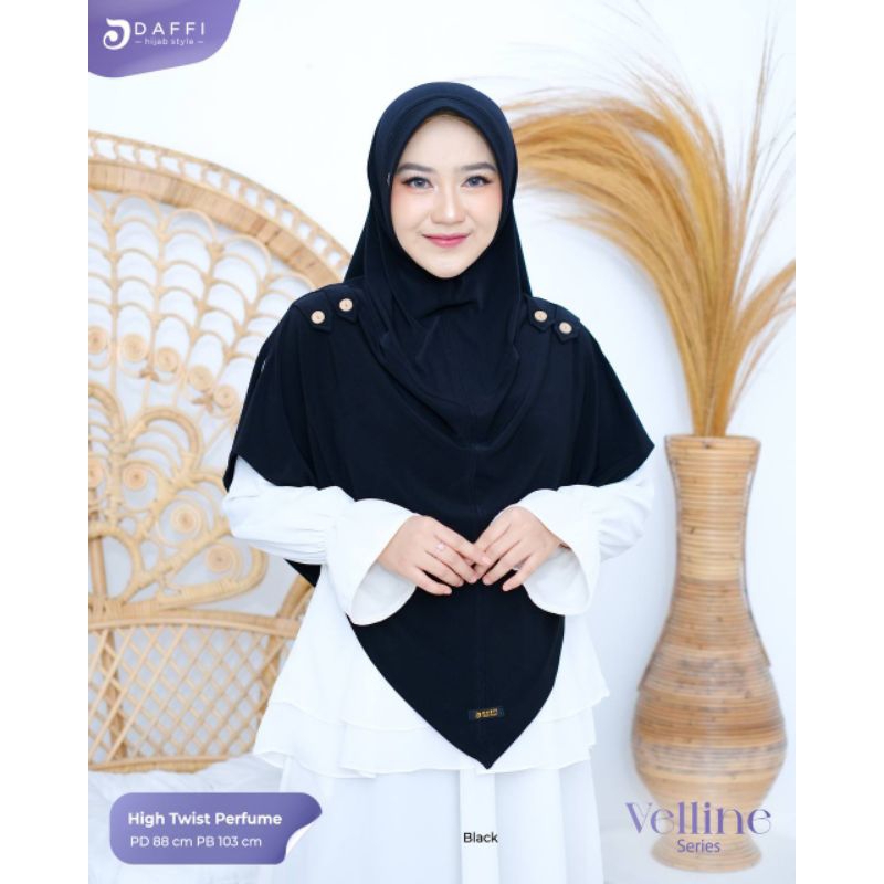 Daffi Hijab | Velline series - Hightwist parfume - hijab muslim syari trendy kekinian