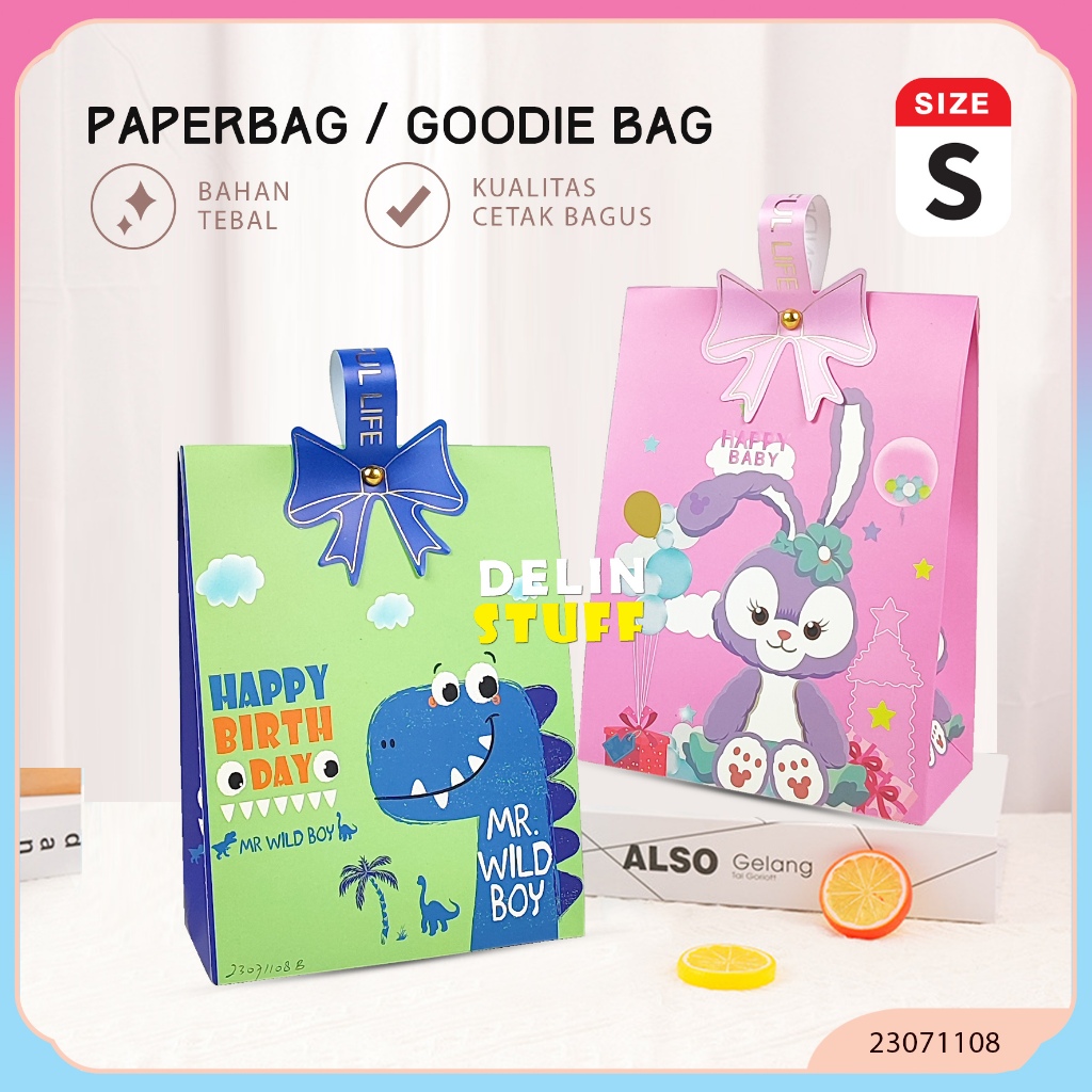 

Goodie Bag Ulang Tahun Anak Stella Lou Tas Ulang Tahun Anak Tas Bingkisan Ulang Tahun Paper Bag Ultah Dino (23071108)