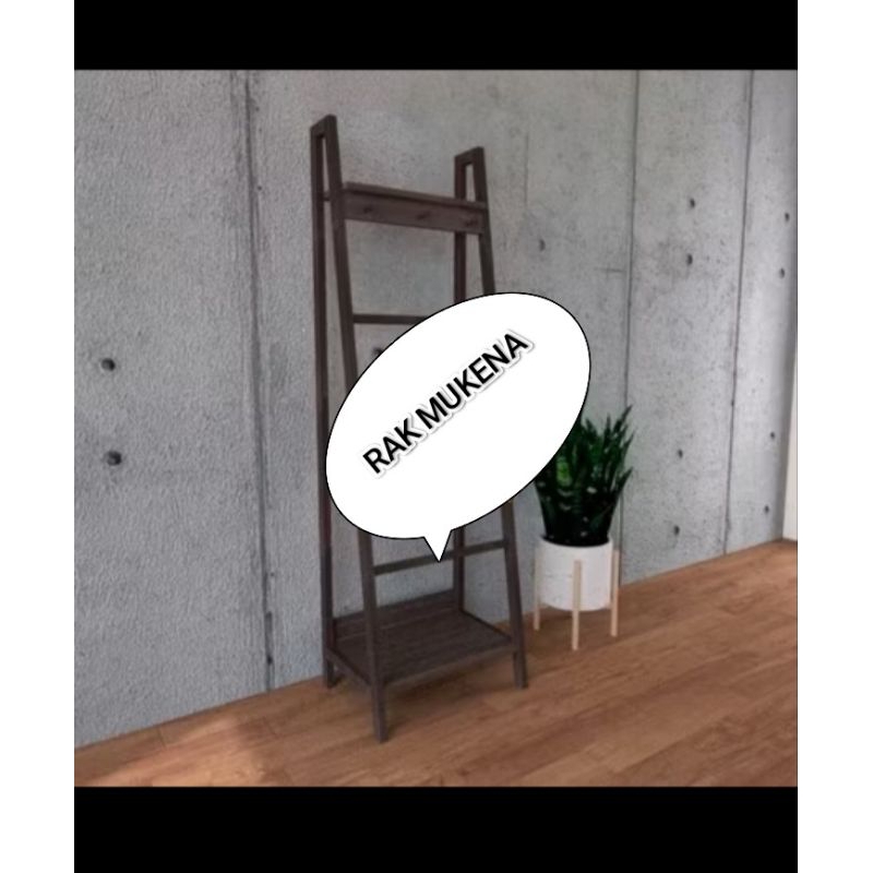 rak mukena/rak Alquran/rak sajadah/rak tangga/rak serbaguna