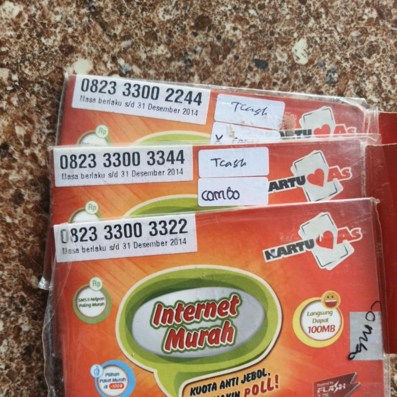 Nomor cantik telkomsel kartu as jadul aabbccdd