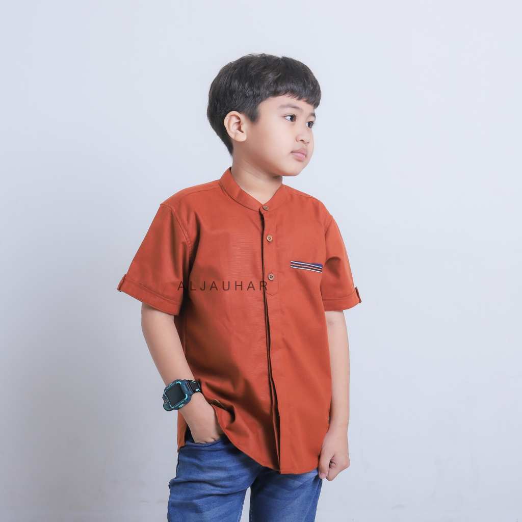 ALJAUHAR Kemeja Koko Anak Lebaran