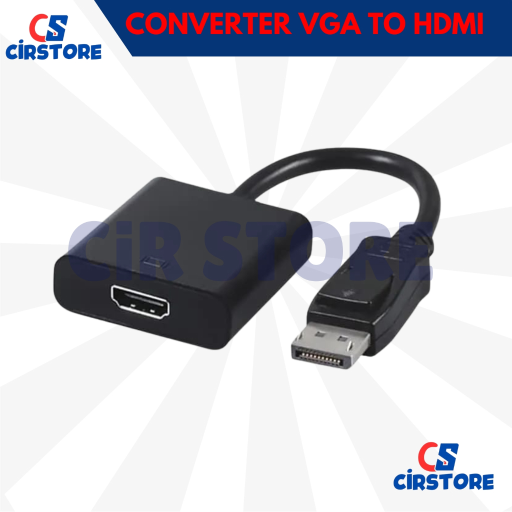 CONVERTER DISPLAY PORT TO HDMI, COVERT DP TO HDMI/ KABEL DISPLAY PORT TO HDMI