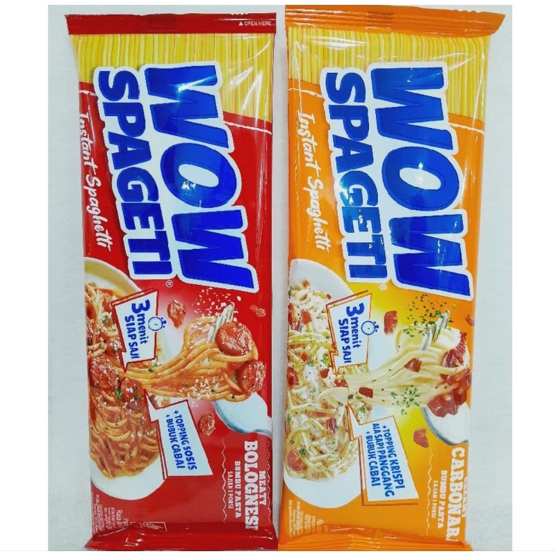 

mie wow spageti carbonra creamy