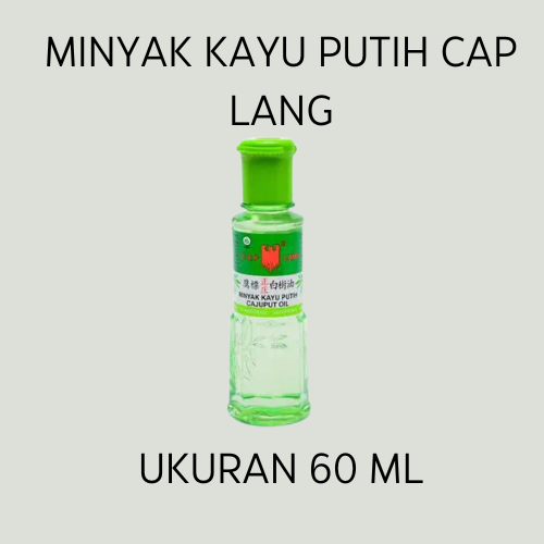 MINYAK KAYU PUTIH CAP LANG 60 ML 1 LUSIN