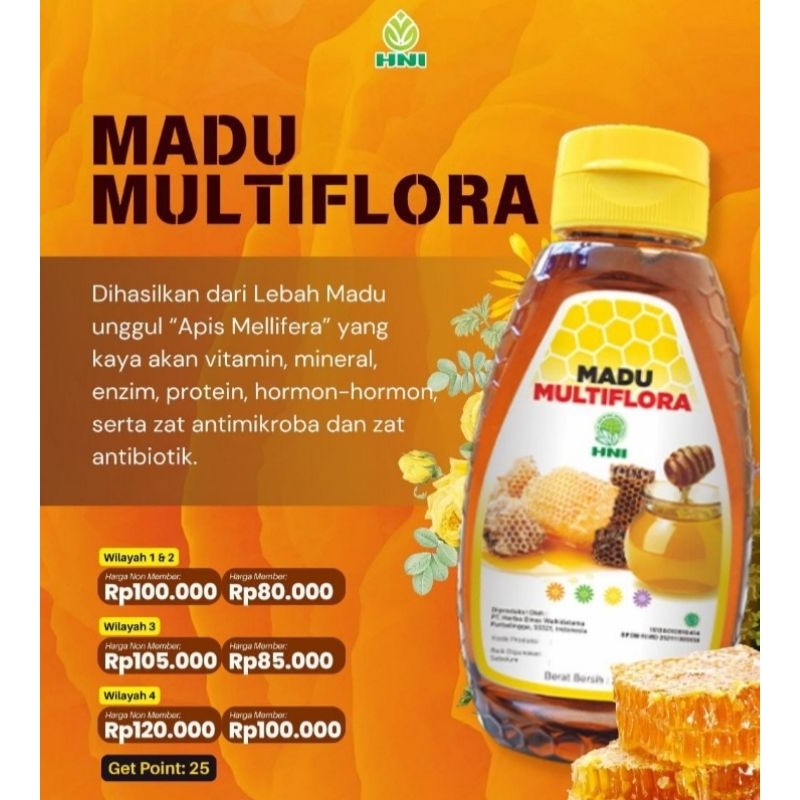 

HNI Madu Multiflora Ampuh Mengeluarkan Racun Tubuh, Meningkatkan Stamina