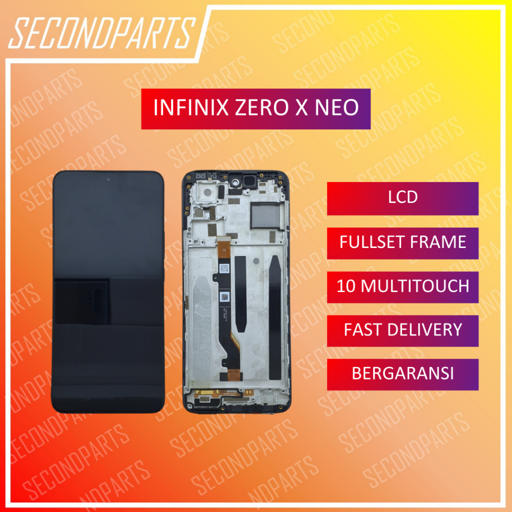 LCD FULLSET FRAME LCD INFINIX ZERO X NEO X6810 ORIGINAL COPOTAN