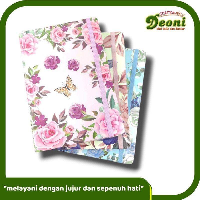 

Memo Tali A5 Flower Butterfly 8825-30/2492